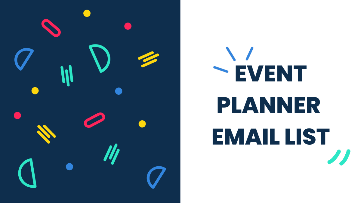 Event Planners Email List